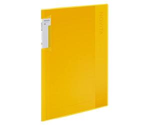 Kokuyo La-NV20Y Novita Clear Book, Fixed Type, A4, 20 Pockets, Yellow, Set of 10