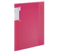 Kokuyo La-NV40P Novita Clear Book, Fixed Type, A4, 40 Pockets, Pink, Set of 5