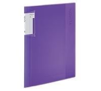 Kokuyo La-NV40V Novita Clear Book, Fixed Type, A4, 40 Pockets, Purple, Set of 5