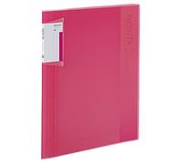 Kokuyo La-NV60P Novita Clear Book, Fixed Type, A4, 60 Pockets, Pink, Set of 3