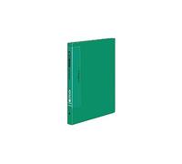 Kokuyo La-T720G Clear Book, Wave-Cut Pockets, A4 Vertical, Replacement Paper Type, 17 Sheets, 30 Holes, Green, Set of 3