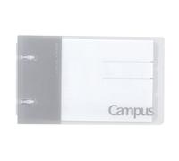Kokuyo Le NP116M Campus Notebook Binder, A7, 2 Holes, Holds 60 Sheets, Gray