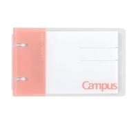 Kokuyo Le NP116P Campus Notebook Binder, A7, 2 Holes, Holds 60 Sheets, Pink