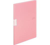 Kokuyo LM20LP MOTTE File Clear Book, A4, 20 Pockets, Light Pink