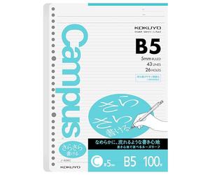 Kokuyo loose notebook paper in B5 100 sheets Roh-836C (japan import)