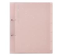 Kokuyo Me 2-Ring Loose Leaf Binder, B5, Up to 100 Sheets, Taupe Rose, Japan Import (KME-TRBPP358MV)