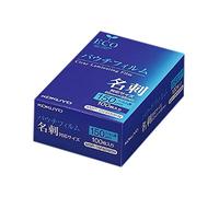 Kokuyo MSP-15F6095N Laminating Film, Pouch Film, 150 Microns, Business Card Size, 100 Sheets, Set of 3