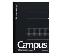 Kokuyo No-104S5-D Campus Notebook, Grid-Ruled, 40 Sheets, A5, Set of 10
