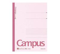 Kokuyo No-201A Campus Notebook, A4, A-Ruled, 0.3 inch (7 mm), 40 Sheets, Bulk Set [3 Pieces]