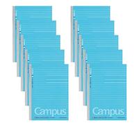 Kokuyo NO-211BTNX10 Campus Notebook, Dotted Ruled, B6, B Ruled, 40 Sheets, Set of 10