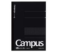 Kokuyo NO-8S5-D Campus Notebook, Grid Ruled, 80 Sheets, Semi-B5, 3 Books