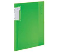 Kokuyo Novita α, Expandable File Clear Book, Display Book, Presentation Binder with Plastic Sleeves 40-Pocket Bound, Presentation Book Art Portfolio Folder, A4-S, Light Green, Japan Import (RA-NV40LG)