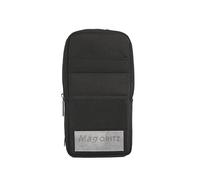 KOKUYO Pencil Case Pouch, Standing Pen Pouch Bag, Foldable Magnetic Stand up Phone Pencil Holder Organizer, Large Capacity Portable Pencil Box for School Office Supplies. (Mag Critz Neo - Black)