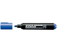 Kokuyo PM-B102NB Dry Erase Markers, Blue, Medium Point, Pack of 4