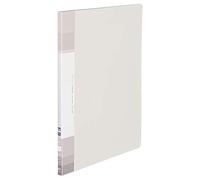 Kokuyo Ra-GLB220W File Clear Book, Grassel, Fixed Type, A4 Sides, Off White