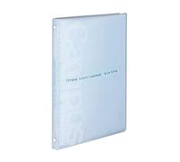 Kokuyo Ru-P733B Binder, Campus, Slim, PP Cover, B5, Blue, Set of 5