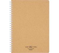 Kokuyo S-SV638A-S Soft Ring Notebooks, Natural, 80 Sheets, A5, A-Ruled, Brown, Beige