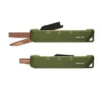 KOKUYO Scissors Cutter, 2-Way, Titanium Blade, Khaki, Hasa-T420DG (Titanium blade/khaki)