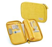 KOKUYO Slim Pencil holder Pouch, Yellow (F-VBF300Y)
