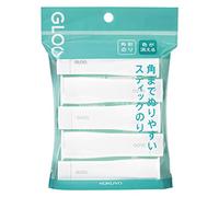 Kokuyo Square Stick Glue (Gloo) S-Size 5 Sticks (Disappering)