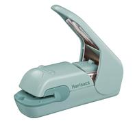 Kokuyo Staple-Free Stapler, Portable Desktop Harinacs Stapler Without Staples, Up to 5 Sheets Staple-Free Binding, Portable Compact Stapler Without Holes, Green Blue, Japan Import