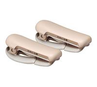 Kokuyo T-SM401LSX2 Masking Tape Cutter, Calcut, Clip Type, for 0.8-1.0 inch (20-25 mm) Width, Pastel Brown, 2 Pieces