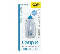 Kokuyo TW-MNT335 Correction Tape for Campus Notebooks, Refill Type, Main Unit, B Ruled, Width 0.2 inches (5.5 mm) x 19.7 ft (6 m), Blue