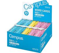 Kokuyo word card in assorted blue and pink each 12 Sakuki six books Tan -101 nails (japan import)