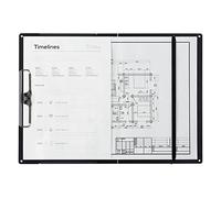 Kokuyo WR 50D Clipboard for Selecting A3 and A4, Black