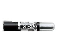 Kokuyo Yokumiere Broad Square Core Dry Erase Markers, Black, 6 Pieces