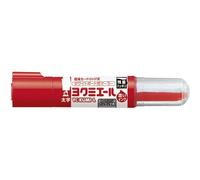 Kokuyo Yokumiere Dry Erase Markers, Broad Point, Red 6 Pieces