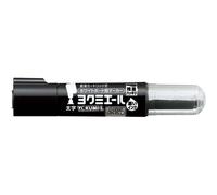Kokuyo Yokumiere Dry Erase Markers, Broad Point, Round Core, Black, 6 Pieces