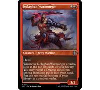 Kolaghan Warmonger (Etched foil) | March of the Machine: The Aftermath