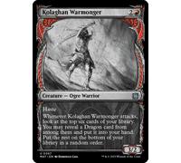 Kolaghan Warmonger (Showcase Frame foil) | March of the Machine: The Aftermath