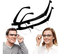 Kolarmo Adjustable Focus Reading Glasses as Seen on Tv,Adjustable Focus Glasses near and Far Sight,Adjustable Eyeglasses,Dial Vision Adjustable Glasse (2PCS)