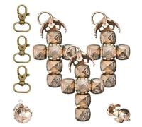 Kolarmo Mini Masonic Transforming Sphere Pendant, Vintage Hinged Design with Etched Symbols, Retro Freemason Collectible Gift (3pcs)