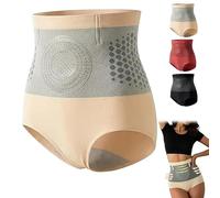 Kolarmo Pauraju Thermogenic Fat-Burning Sculpting Shorts, Pauraju Yoga Pants, High Waisted Tummy Control Body Shaper for Women (UK, Alpha, XL, Regular, Regular, Skin Tone)