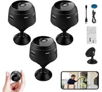 Kolarmo Spyfocus Magnetic Mini Security Camera Outdoor,Spy Focus Camera,Camtrix Magnetic Mini Security Camera,Mini Wireless Camera Magnetic with App for Home Indoor Outdoor (3pcs)