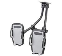 Kolasels Dual Phone Holder for Car , Phone Mount for Truck Windshield/Dashboard Compatible with iPhone 11/Xs/Xr/X/8 Plus/8/7/6, Samsung Note 10+/10/9/8/7, HTC, LG and More 3.5-6.5 inch Cell Phone