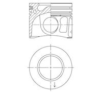 Kolbenschmidt 41765600 Piston & Rings