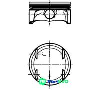 KOLBENSCHMIDT PISTON 40348600 FOR MERCEDES-BENZ
