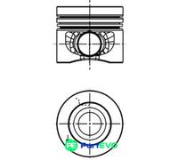 KOLBENSCHMIDT PISTON 40353600 FOR AUDI SEAT SKODA VW