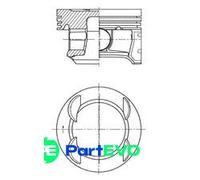 KOLBENSCHMIDT PISTON 41007600 FOR OPEL VAUXHALL
