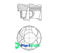 KOLBENSCHMIDT PISTON 41267600 FOR BMW PEUGEOT MINI