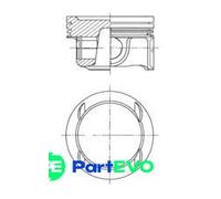 KOLBENSCHMIDT PISTON 41784600 FOR OPEL VAUXHALL