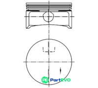 KOLBENSCHMIDT PISTON 99741601 FOR OPEL VAUXHALL