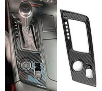 KoLeddy for Corvette C7 Carbon Fiber Look Central Gear Shift Panel Trims Accessories for 2014-2018 Chevrolet Corvette C7