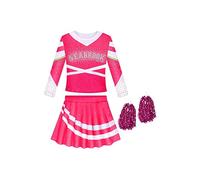 KoleGoe Addison Alien Costume Zombies 3 Addison Cheerleader Costume for Women Halloween Outfit