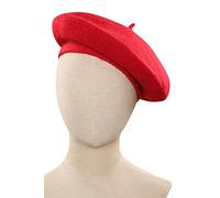 KoleGoe Adult Roald Dahl’s Matilda the Musical Hortensia Cosplay Red Hat Cap Costume Accessories Halloween Party Prop