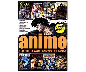 Kolekcja najlepszych filmow anime: Ninja scroll / Cyber City Odeo 808 / Spriggan / Vampire Hunter D. / Space Firebird / Blood the last vampire / Perfect Blue / Millenium Actress [BOX] [8DVD] (No English version)